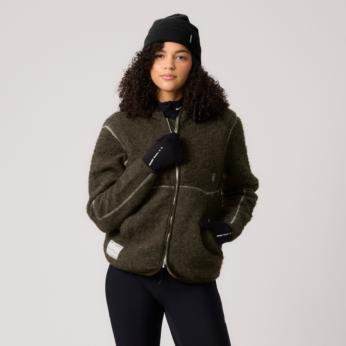 Portuguese Wool Upstate Jacket - Unisex, Olive