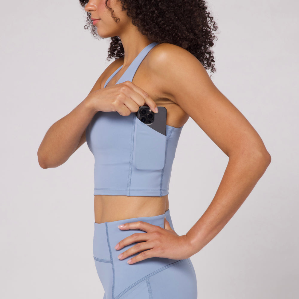Stamina™ Scoop Neck Race Crop
