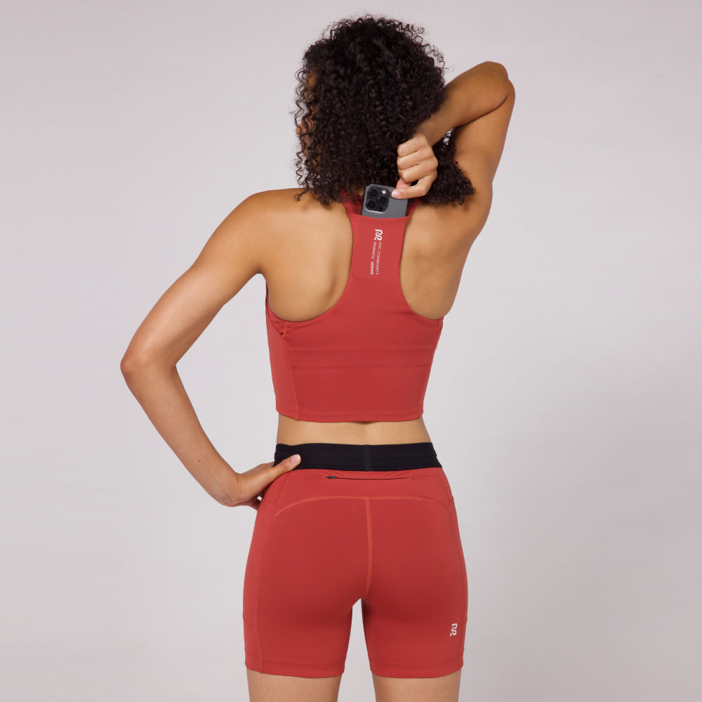 Stamina™ Scoop Neck Race Crop