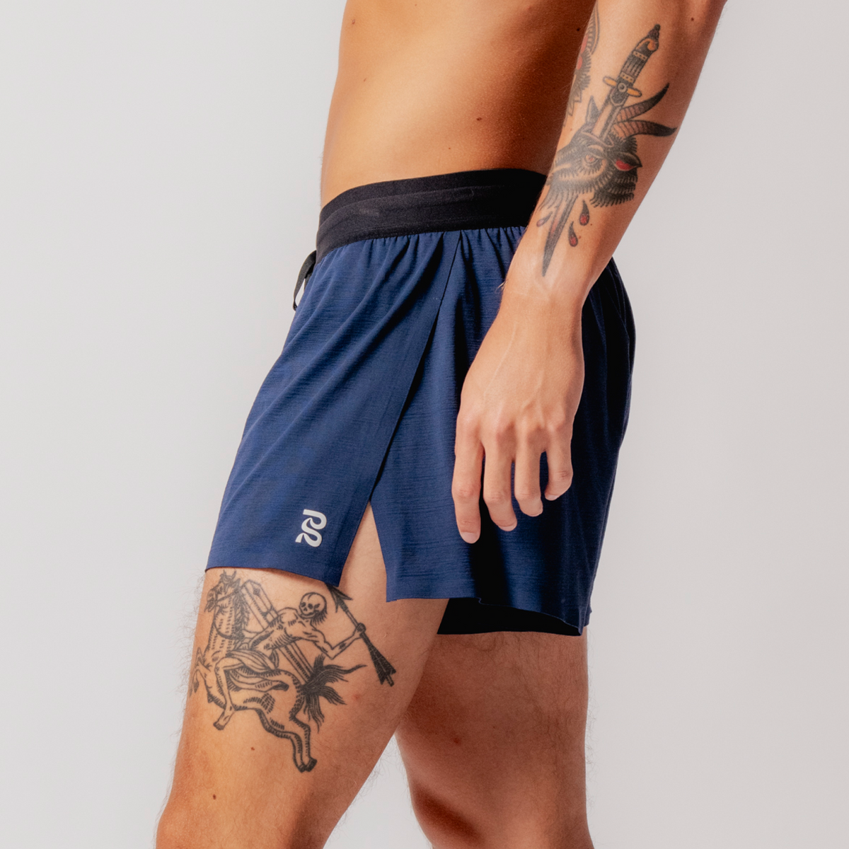 Litewave™ 3" Men's Split Short - NY Navy