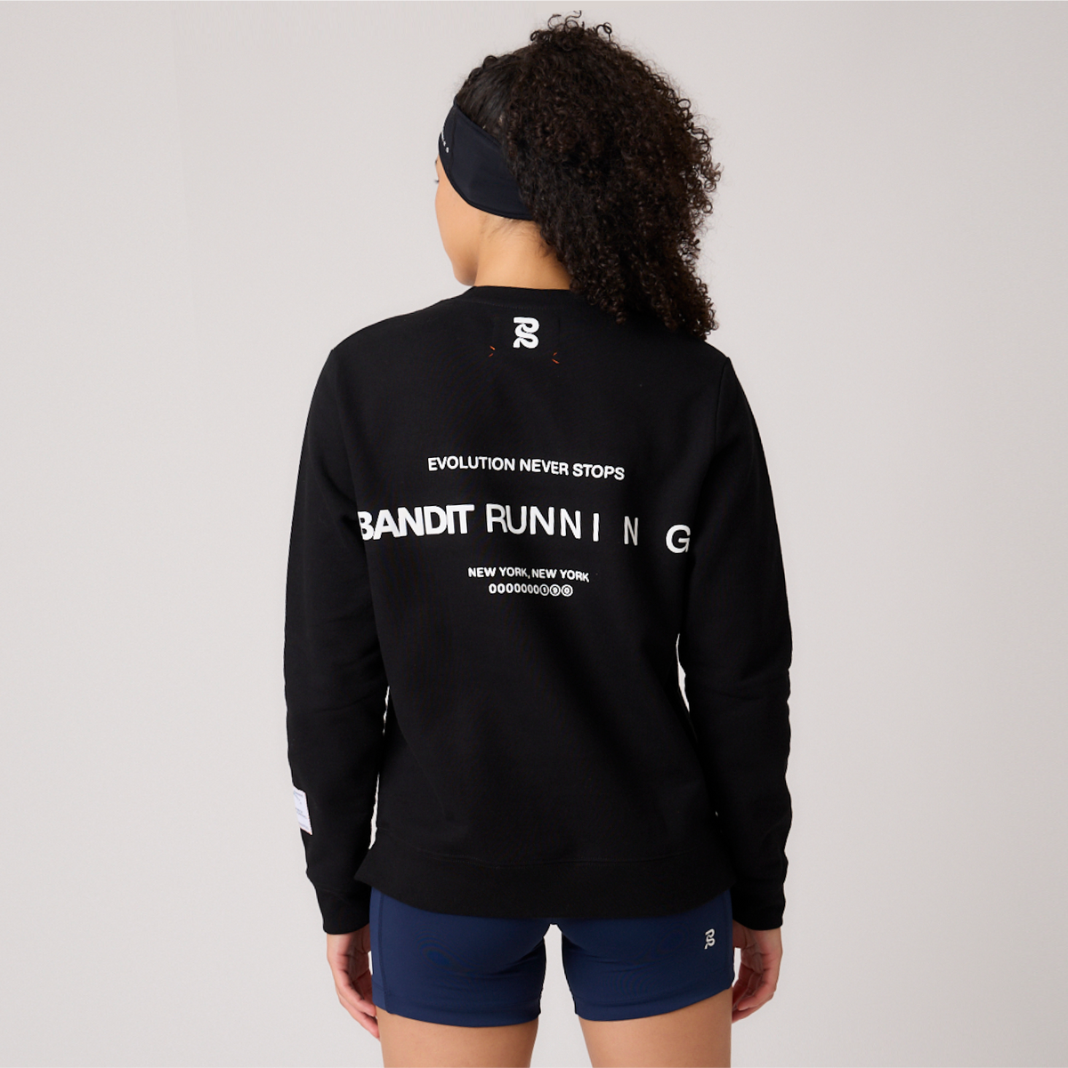Cotton Fleece Community Crewneck - Unisex, Black