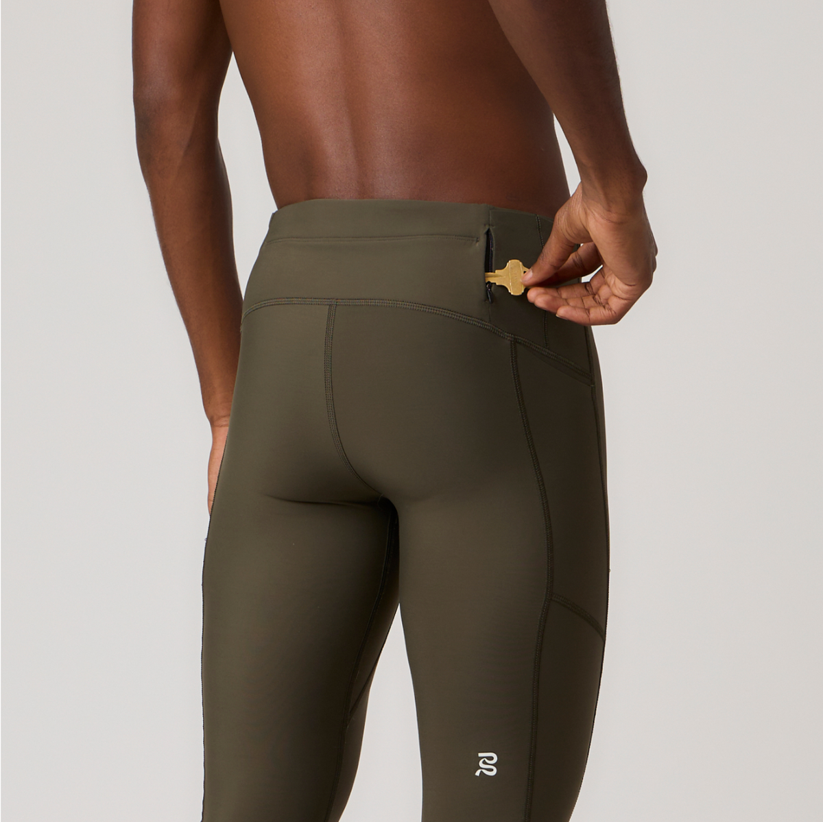 SoftSpeed™️ Cold Weather Run Tight - Men's, Olive