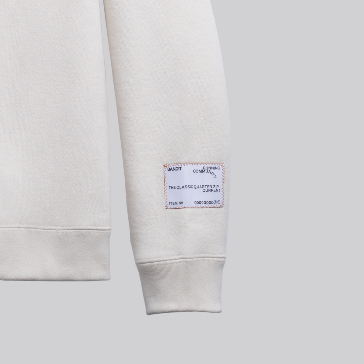 Bandit Quarter Zip - Cream, Unisex
