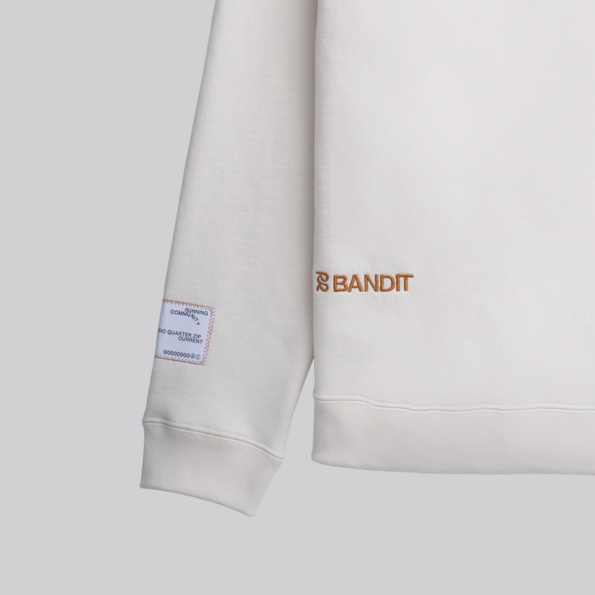 Bandit Quarter Zip - Cream, Unisex