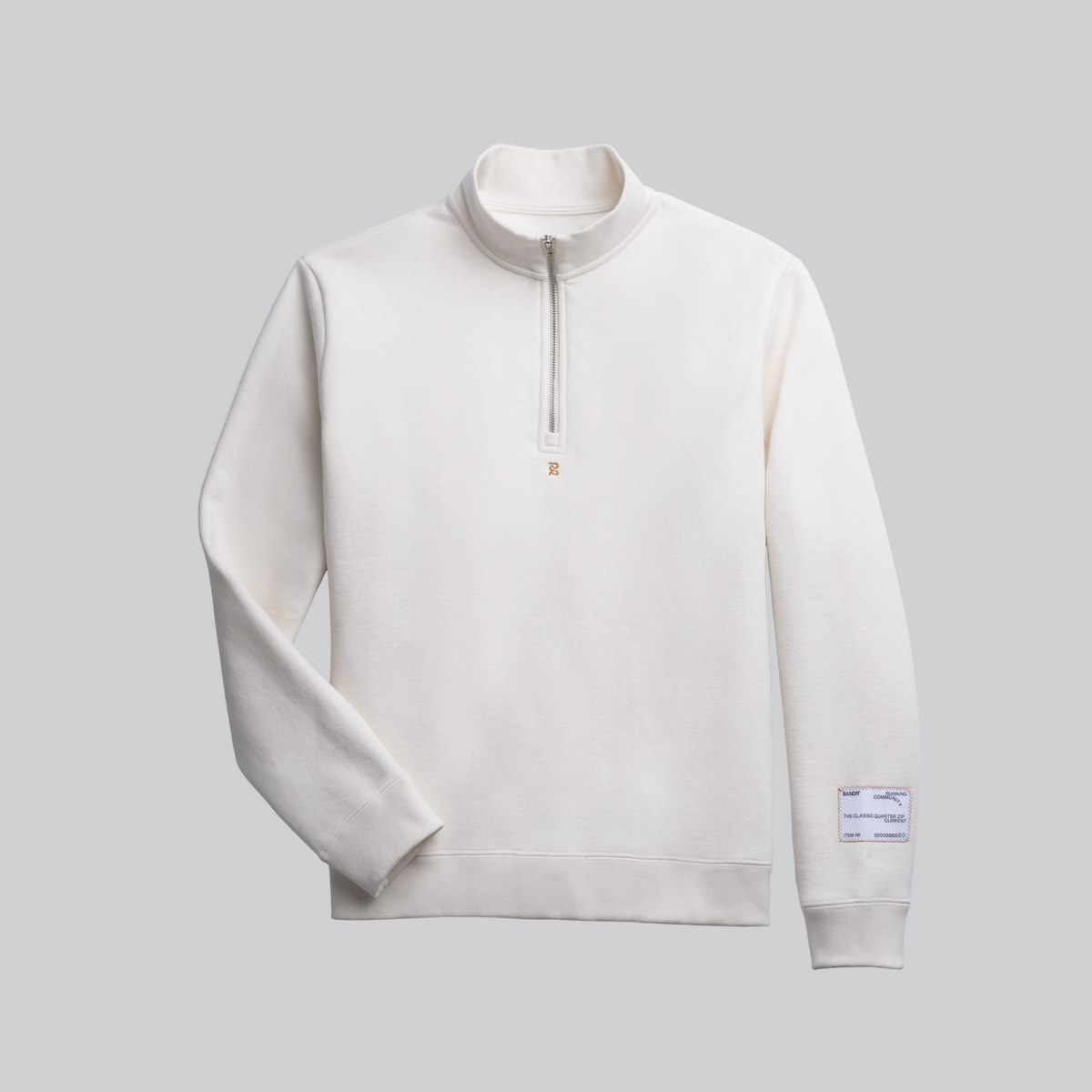 Bandit Quarter Zip - Cream, Unisex