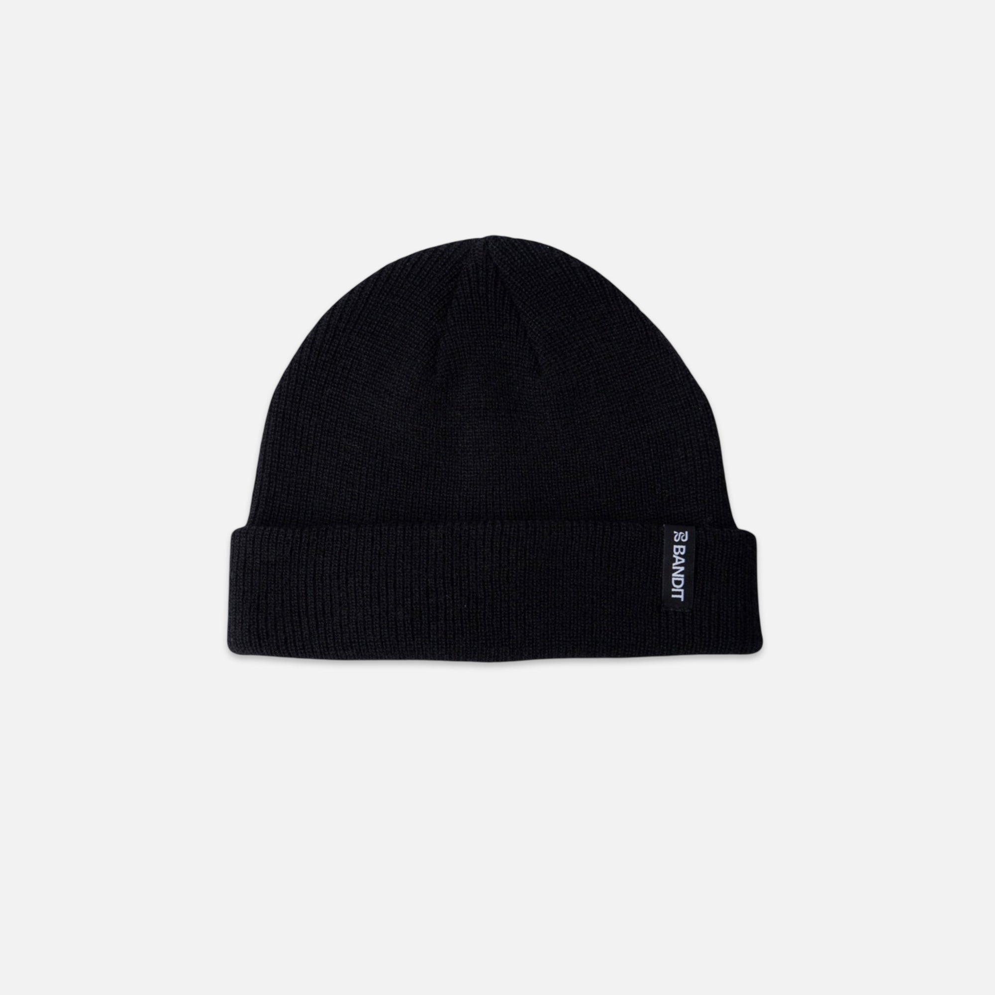 Merino Beanie - Black