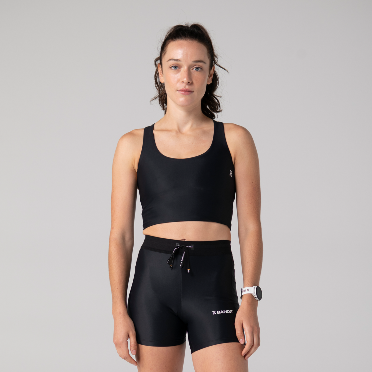 Superbeam™ Scoop Neck Run Crop