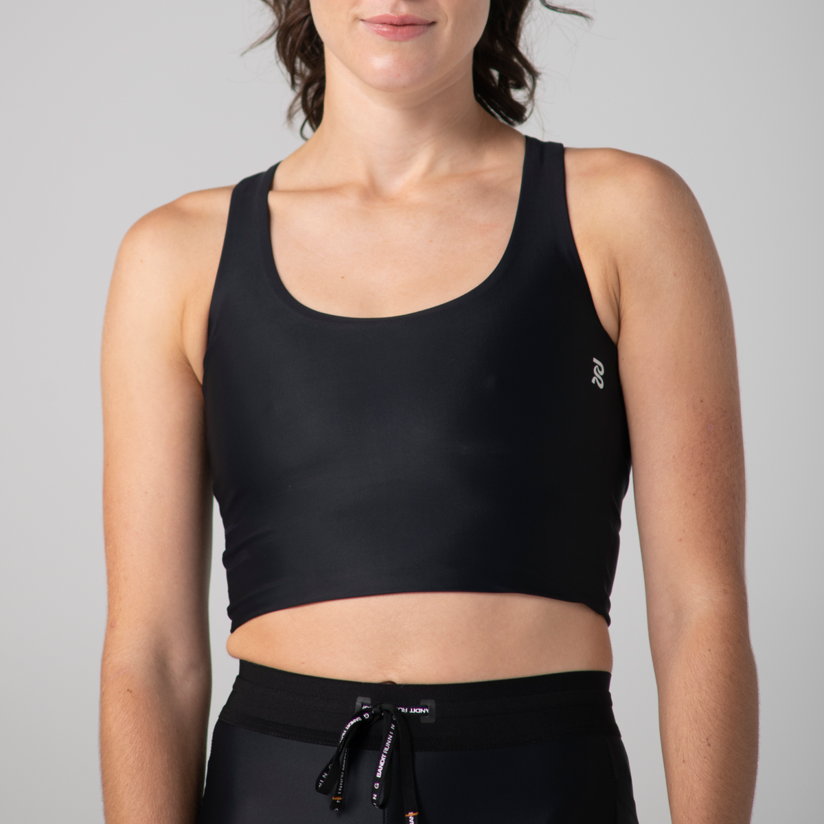 Superbeam™ Scoop Neck Run Crop