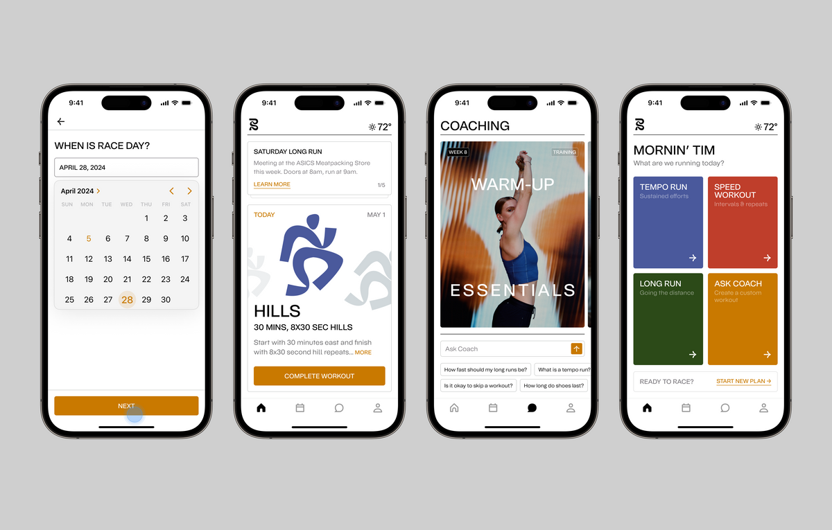 A Massive Update to The Program Marathon Training App