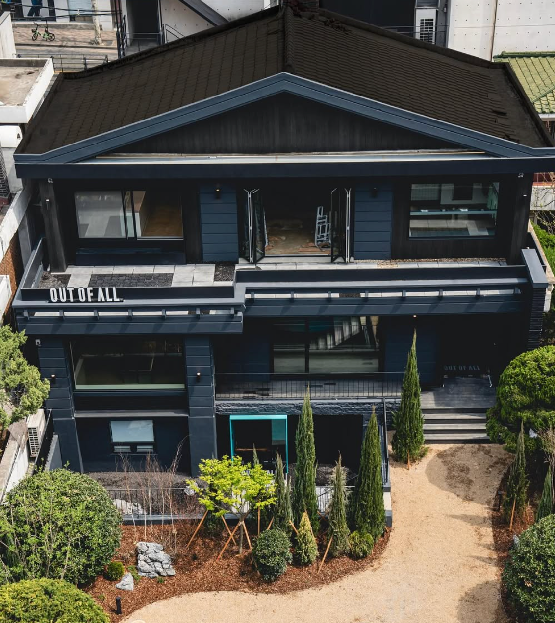 All In at Out of All in Seoul, South Korea