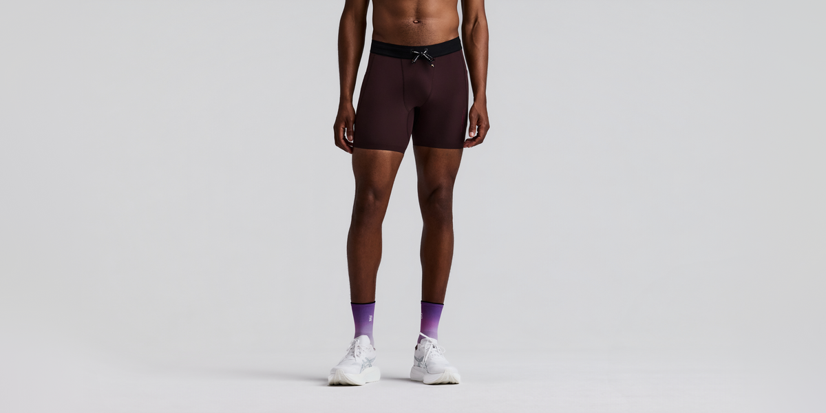 Men's SoLite™ Quarter Tights - Espresso