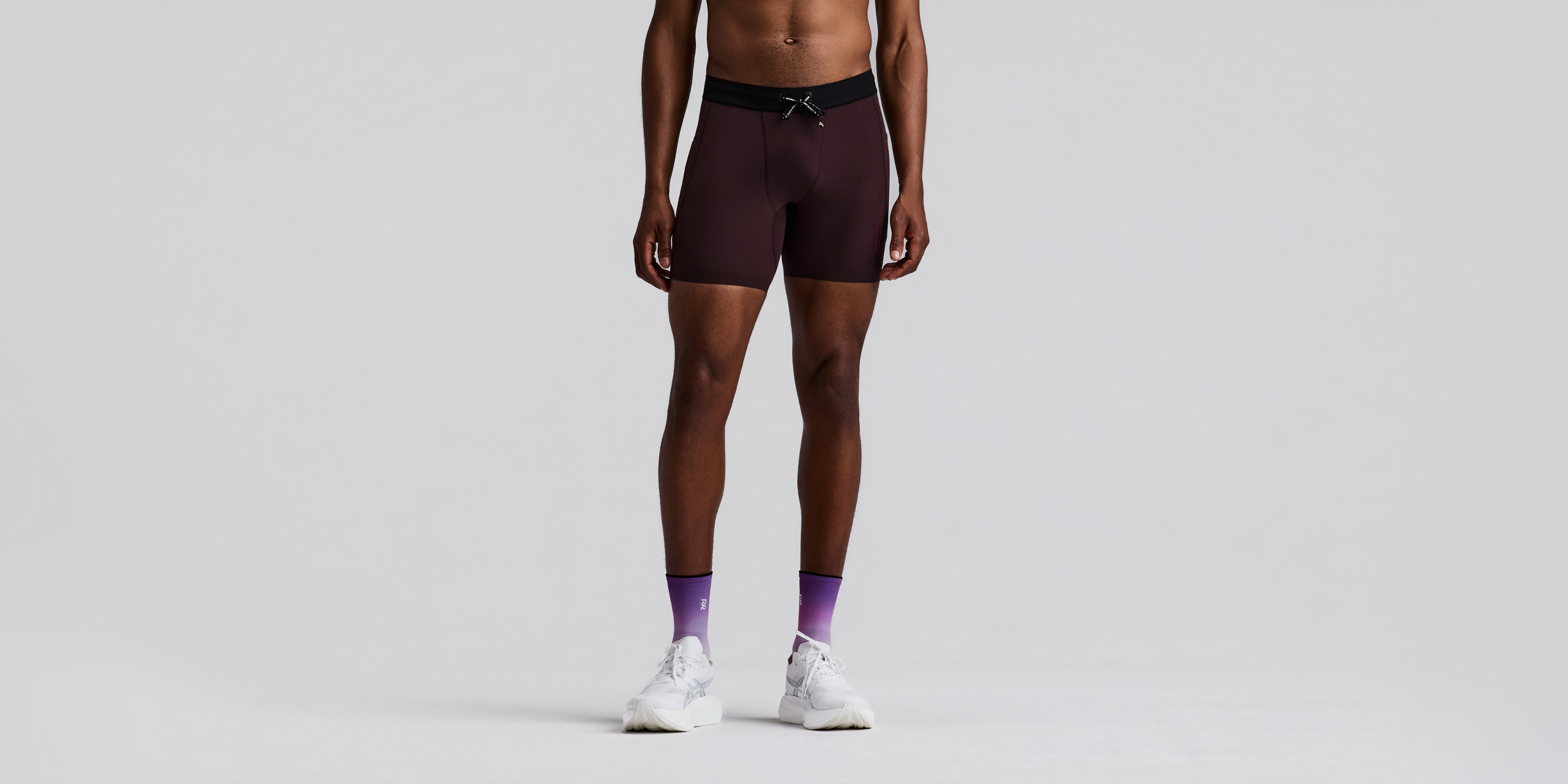 Men's SoLite™ Quarter Tights - Espresso