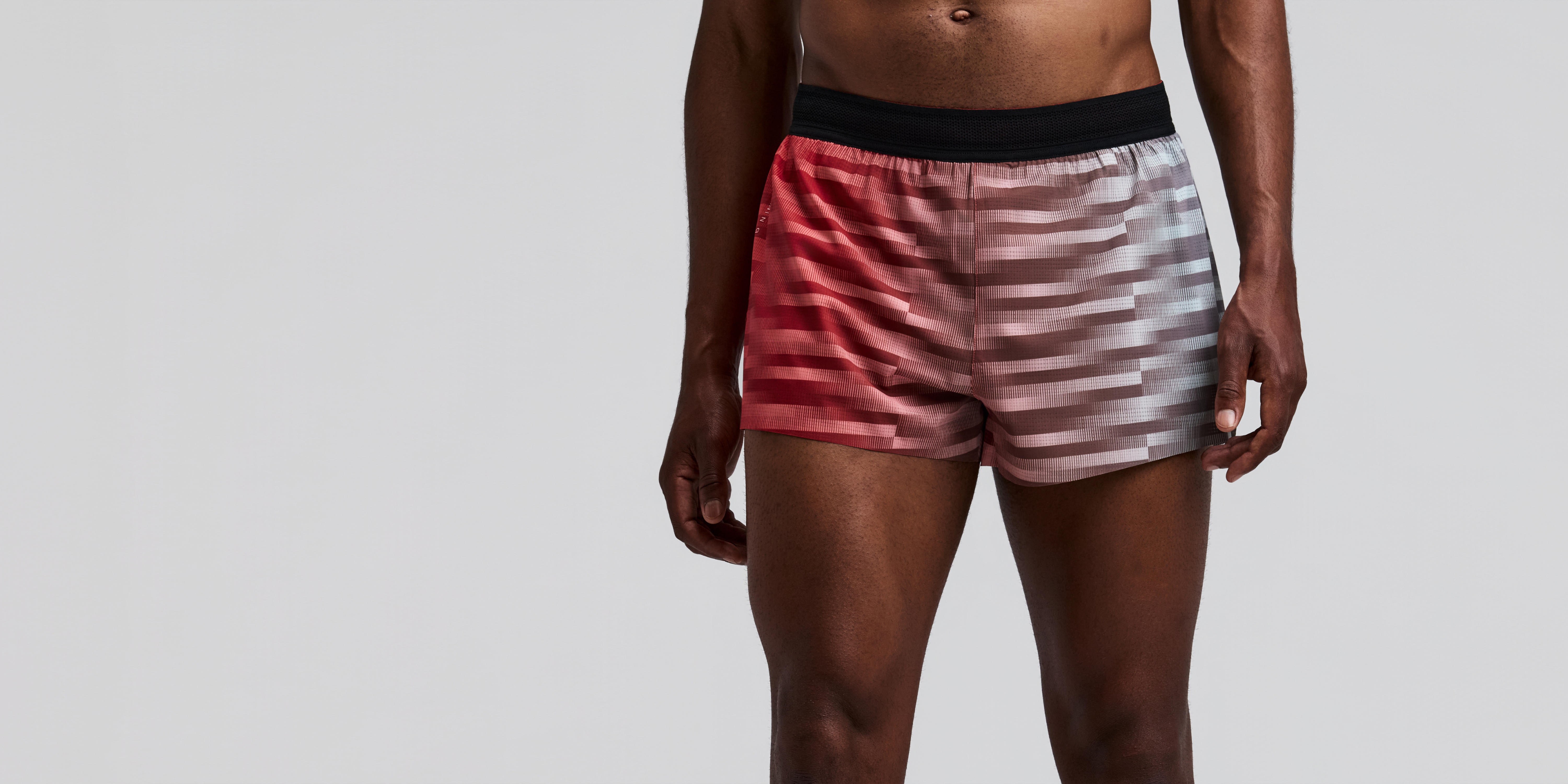 Men's CoolGrid™ 3" Split Short - Poppy Multi