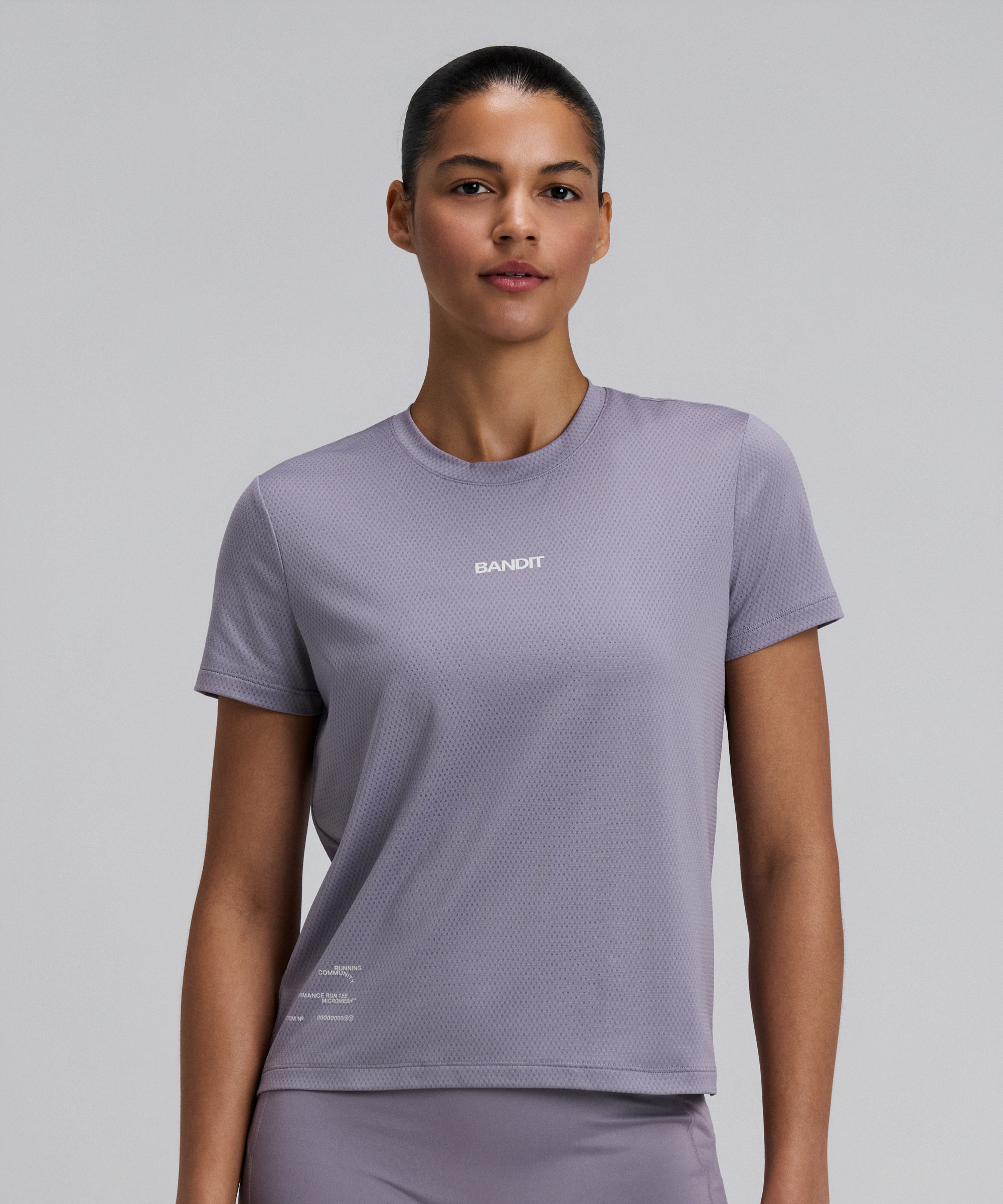 Women's Micromesh™ Run Tee - Violet Fog