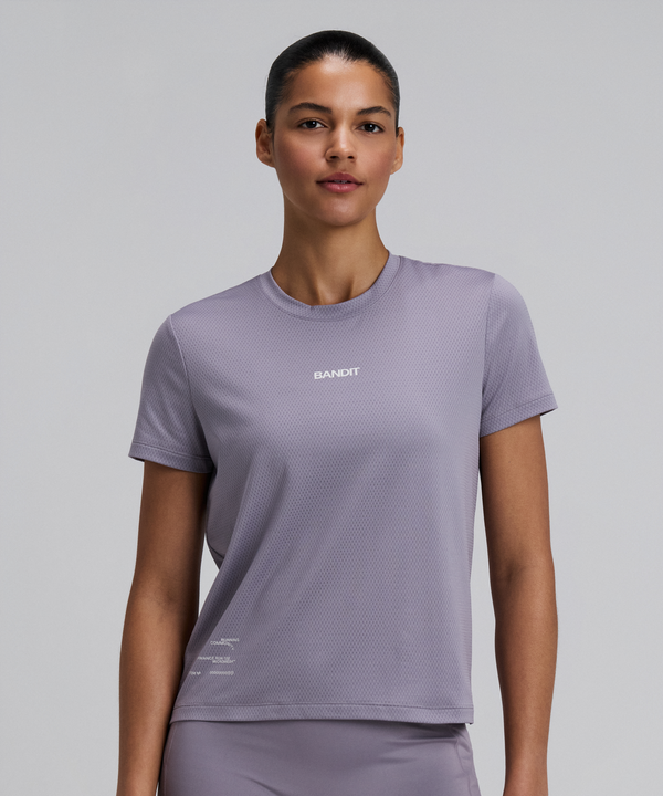 Women's Micromesh™ Run Tee - Violet Fog