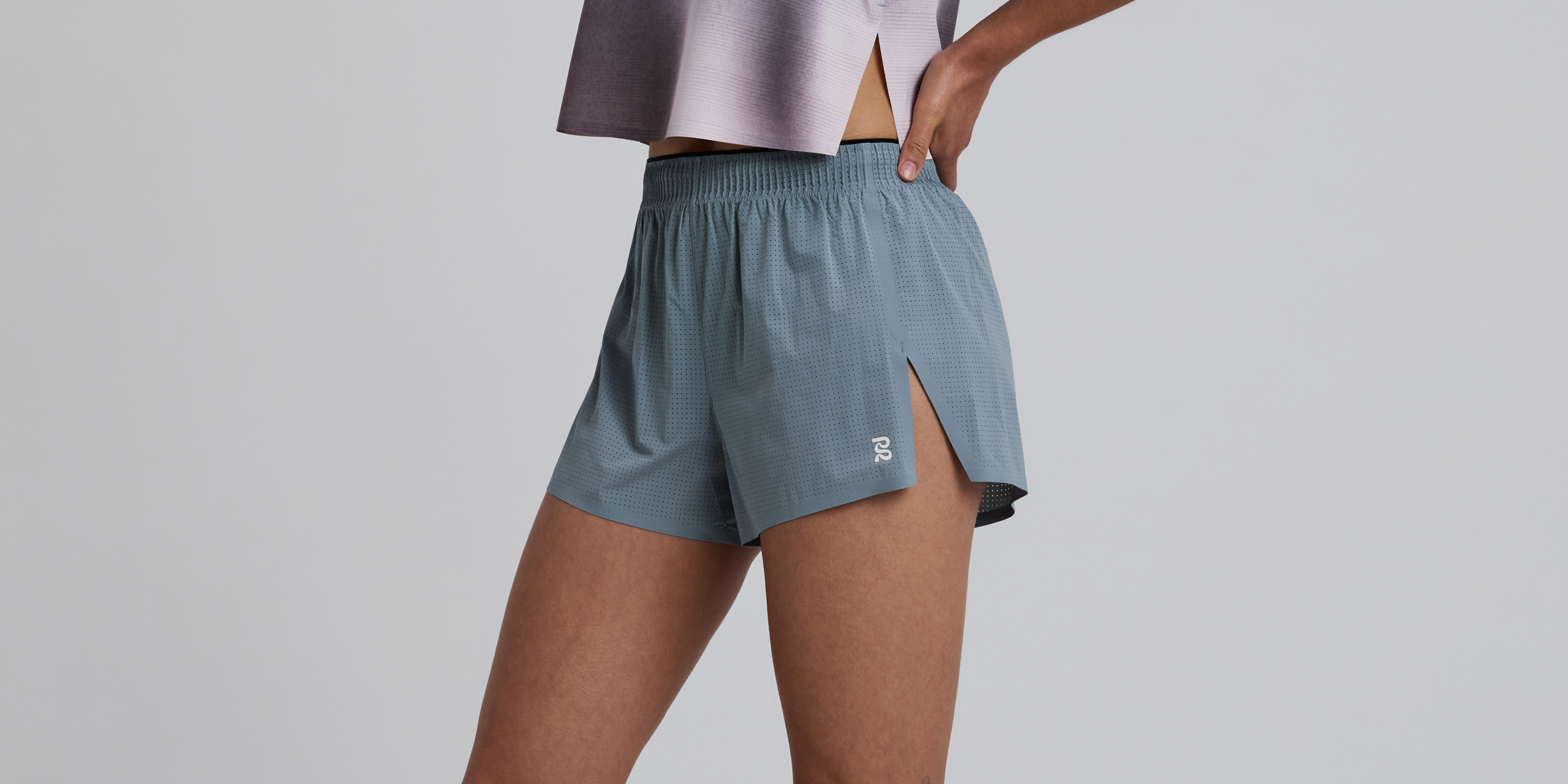 Women's Vento™ Next Gen 3" Split Short - Tranquil Blue