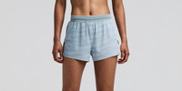 Thumbnail of Women's CoolGrid™ 3" Split Shorts - Uneven Gradient - Lagoon / Mist