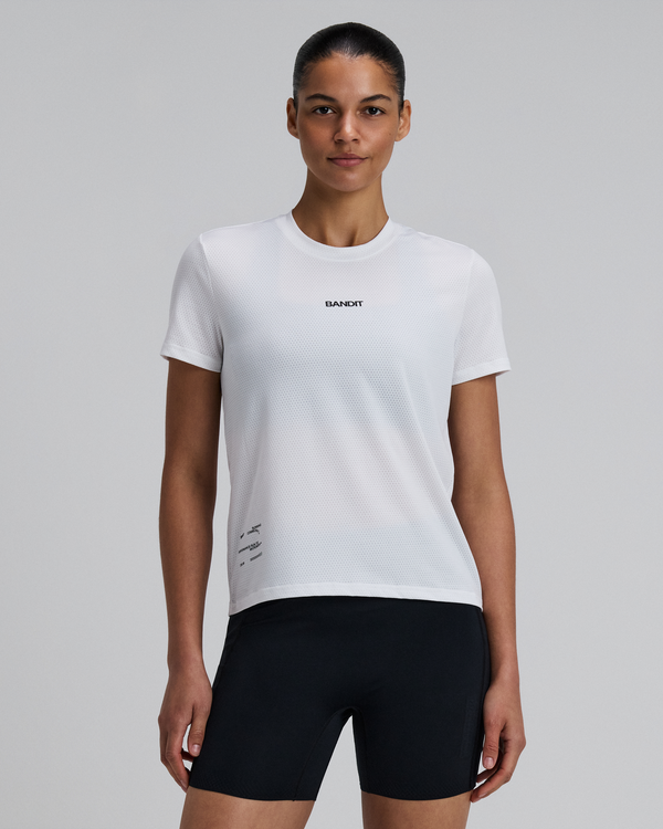 Women's Micromesh™ Run Tee - White