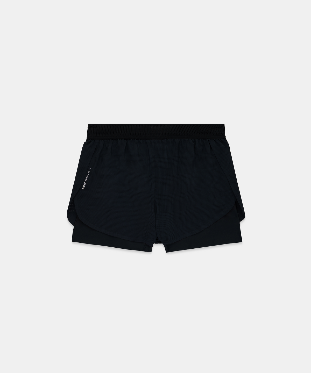 Men's CoolGrid™ 2-in-1 Run Short - Black
