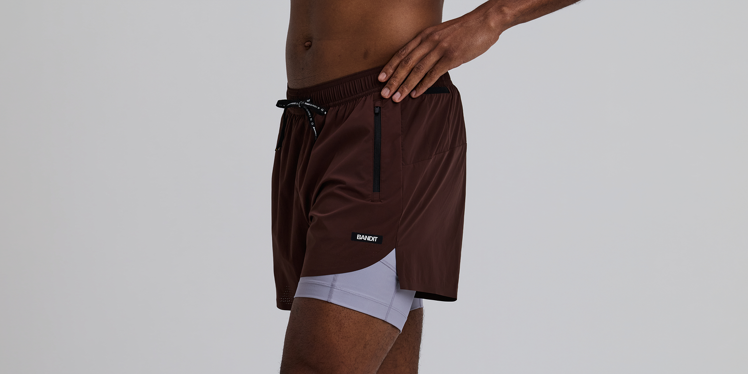 Men's Vento™ Next Gen 2-In-1 Run Short - Cacao