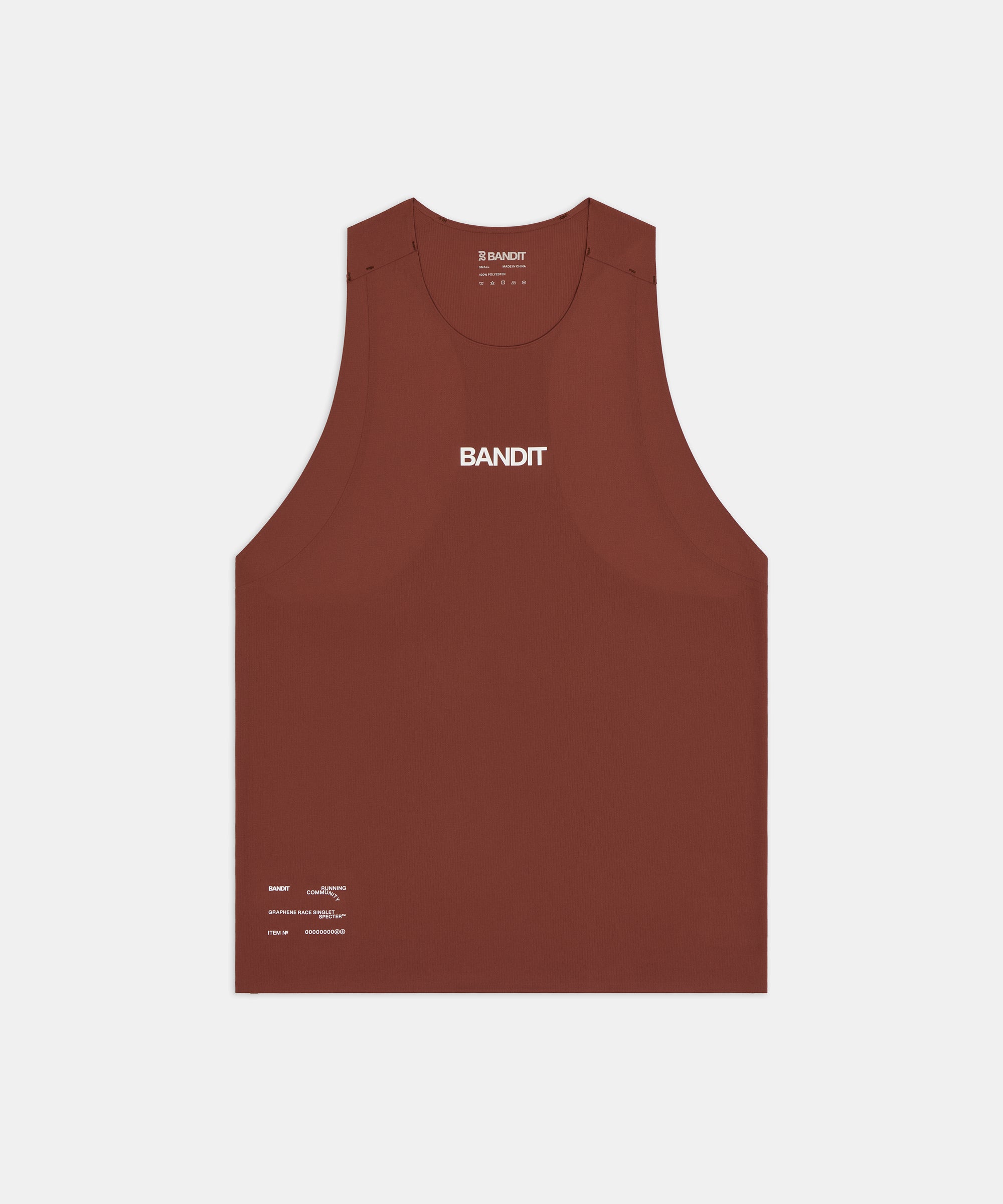 Men's Specter™ Race Singlet - Mahogany