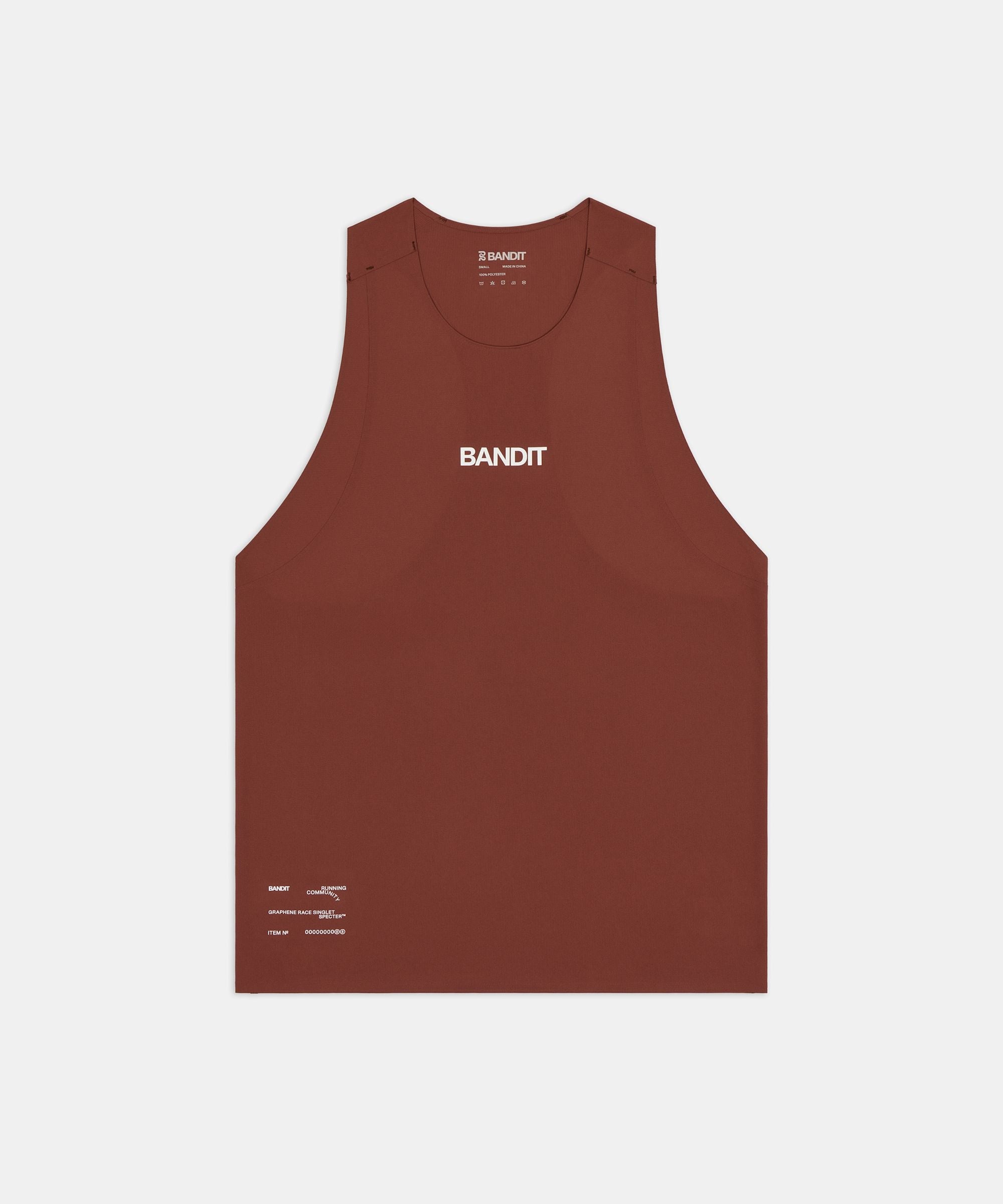 Men's Specter™ Race Singlet - Mahogany