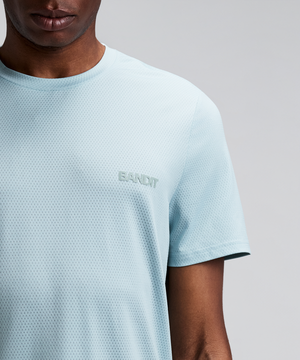Men's Micromesh™ Short Sleeve Run Tee - Lagoon