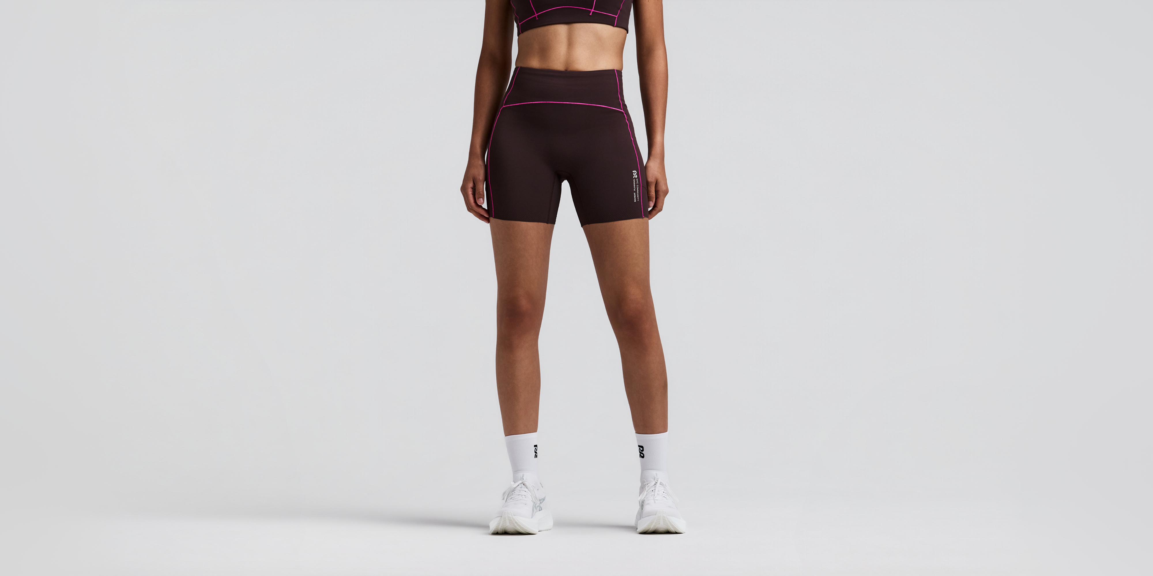 Women's Vanisher™ 5" Pop Stitch™ High Waist Compression Short - Espresso