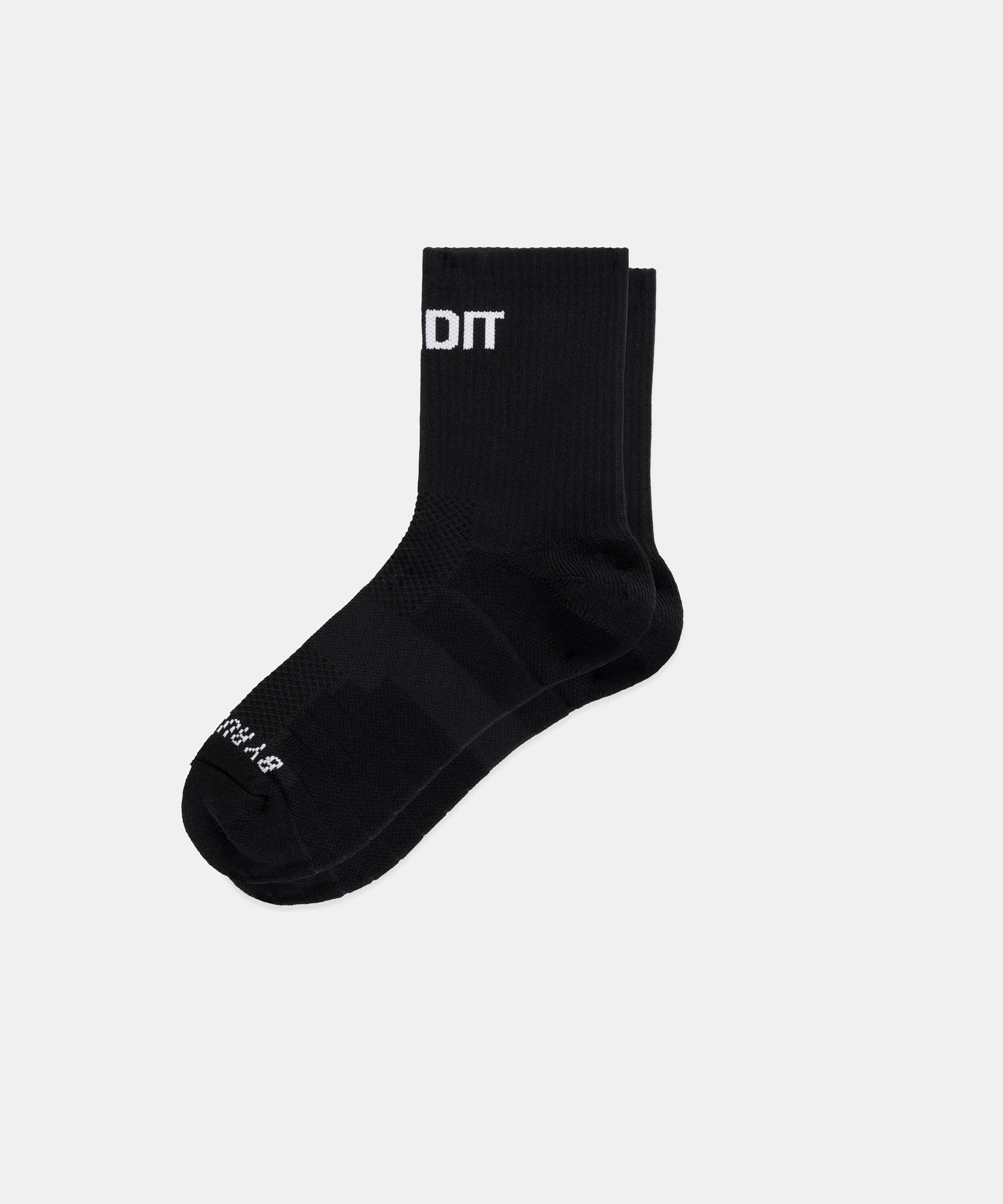 Cushion Run Socks w/ CoolMax™ - Black OG - 2 Pack