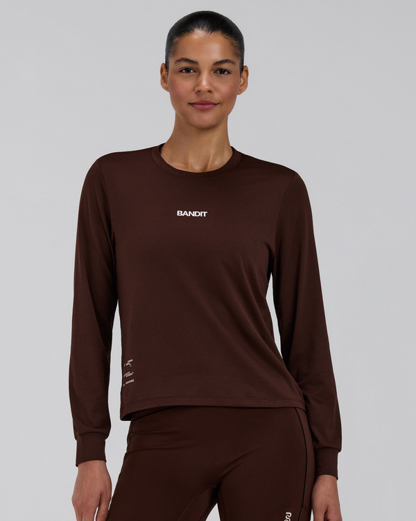 Women's Micromesh™ Long Sleeve - Cacao