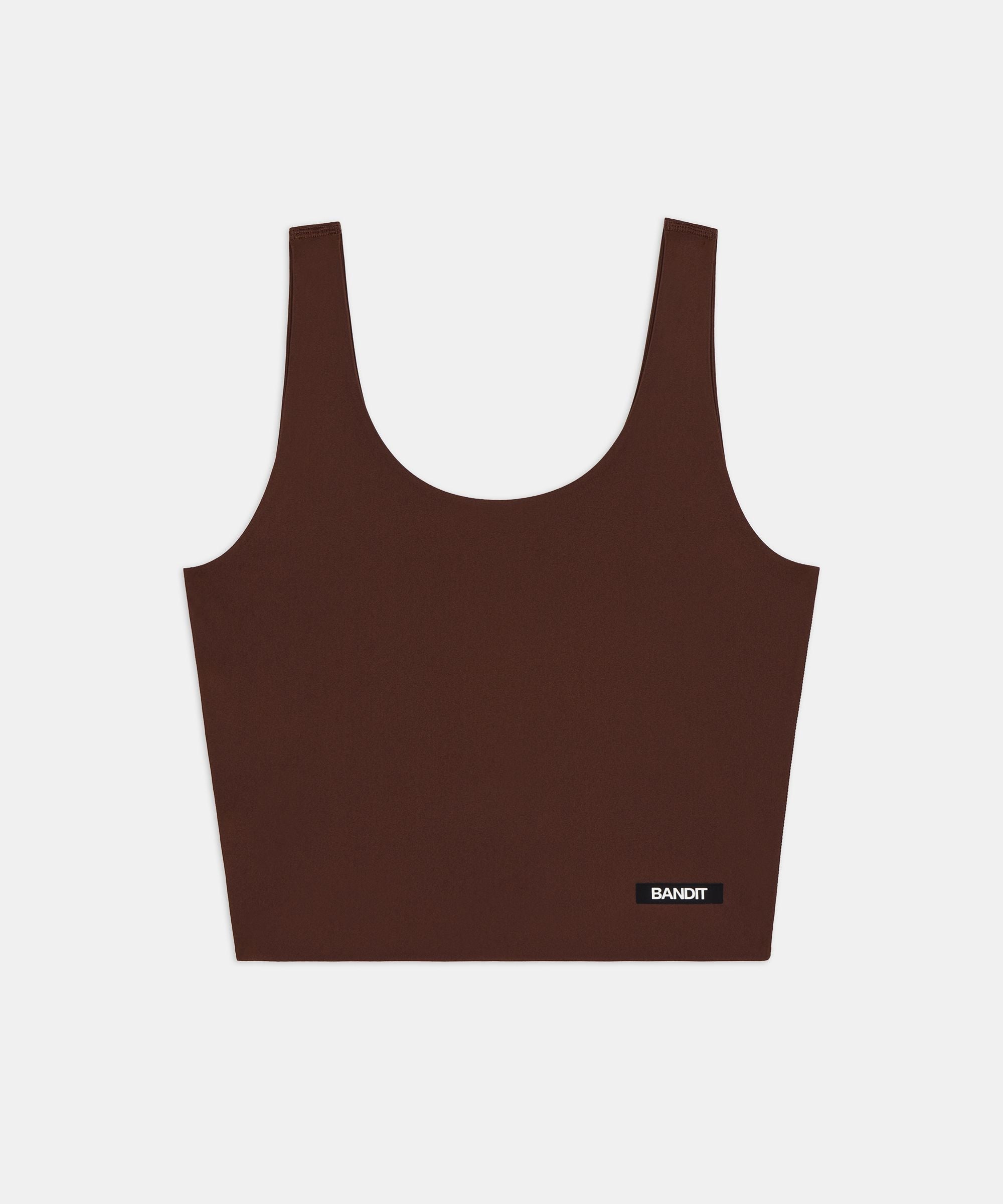 Women's Adapto™ Scoopneck Distance Tank - Cacao