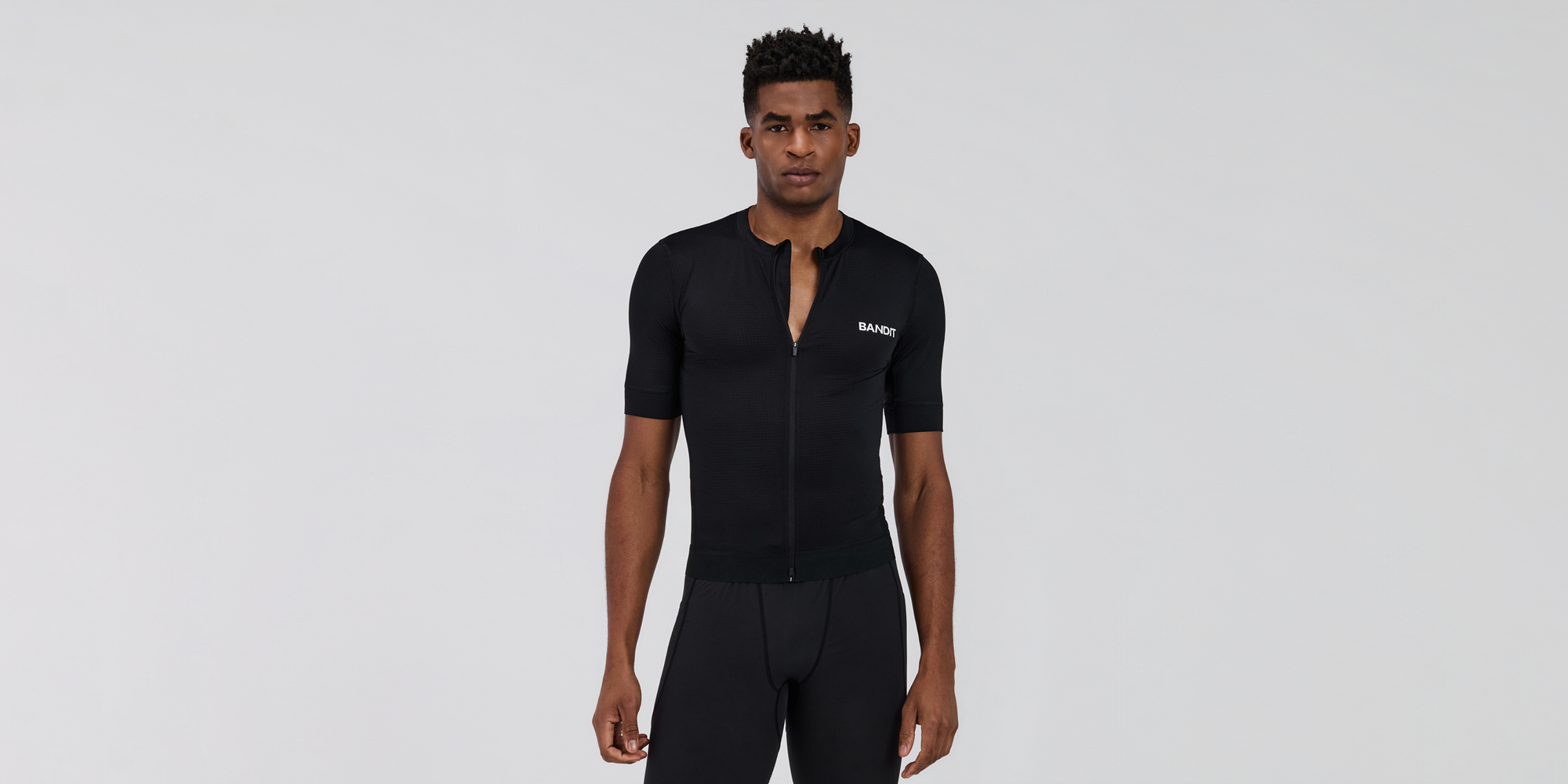 Men's GeoMesh™ Race Top - Black