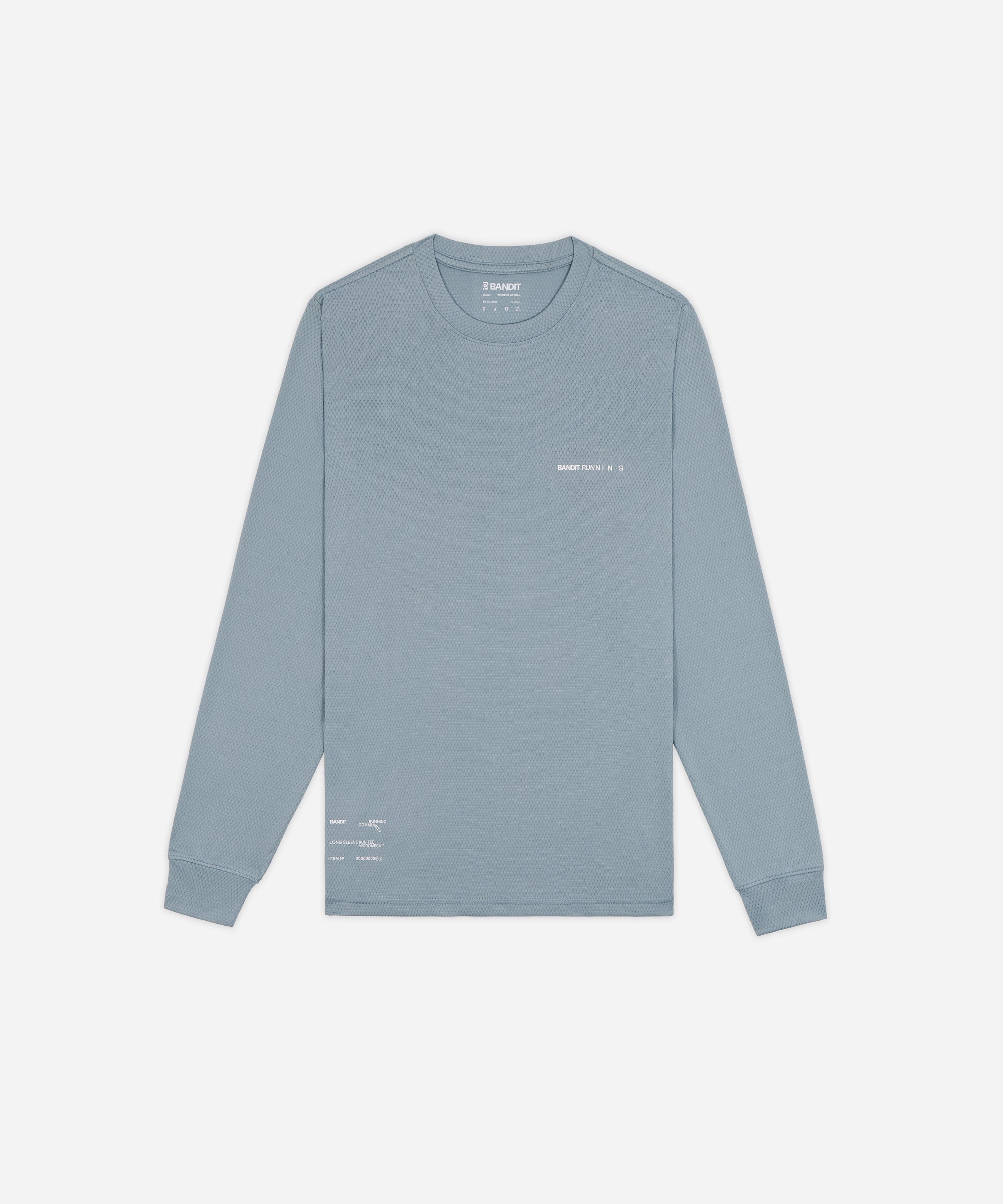 Men's Micromesh™ Long Sleeve - Tranquil Blue