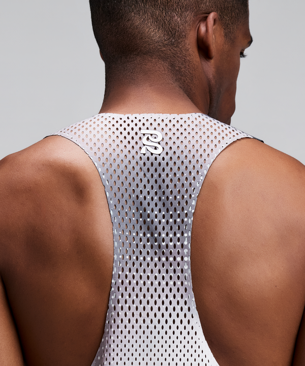 Men's Shredder™ Race Singlet with Flopack™ - Slate Multi