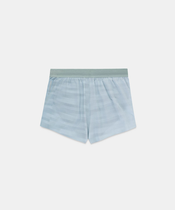 Men's CoolGrid™ 3" Split Short - Uneven Gradient - Lagoon / Mist