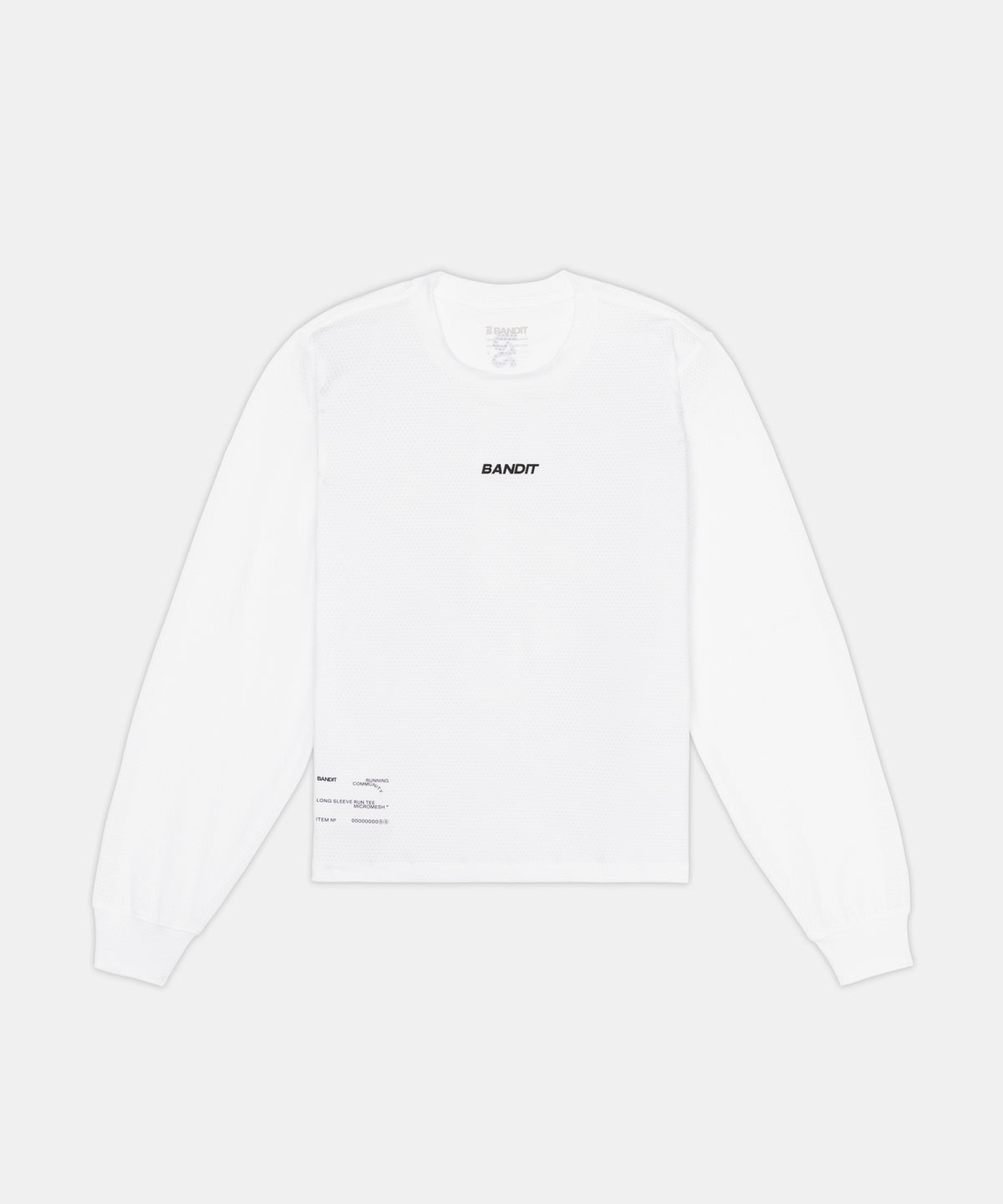 Women's Micromesh™ Long Sleeve Tee - White