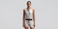 Women's GeoMesh™ Lightweight Race Singlet - Slate / Plaster