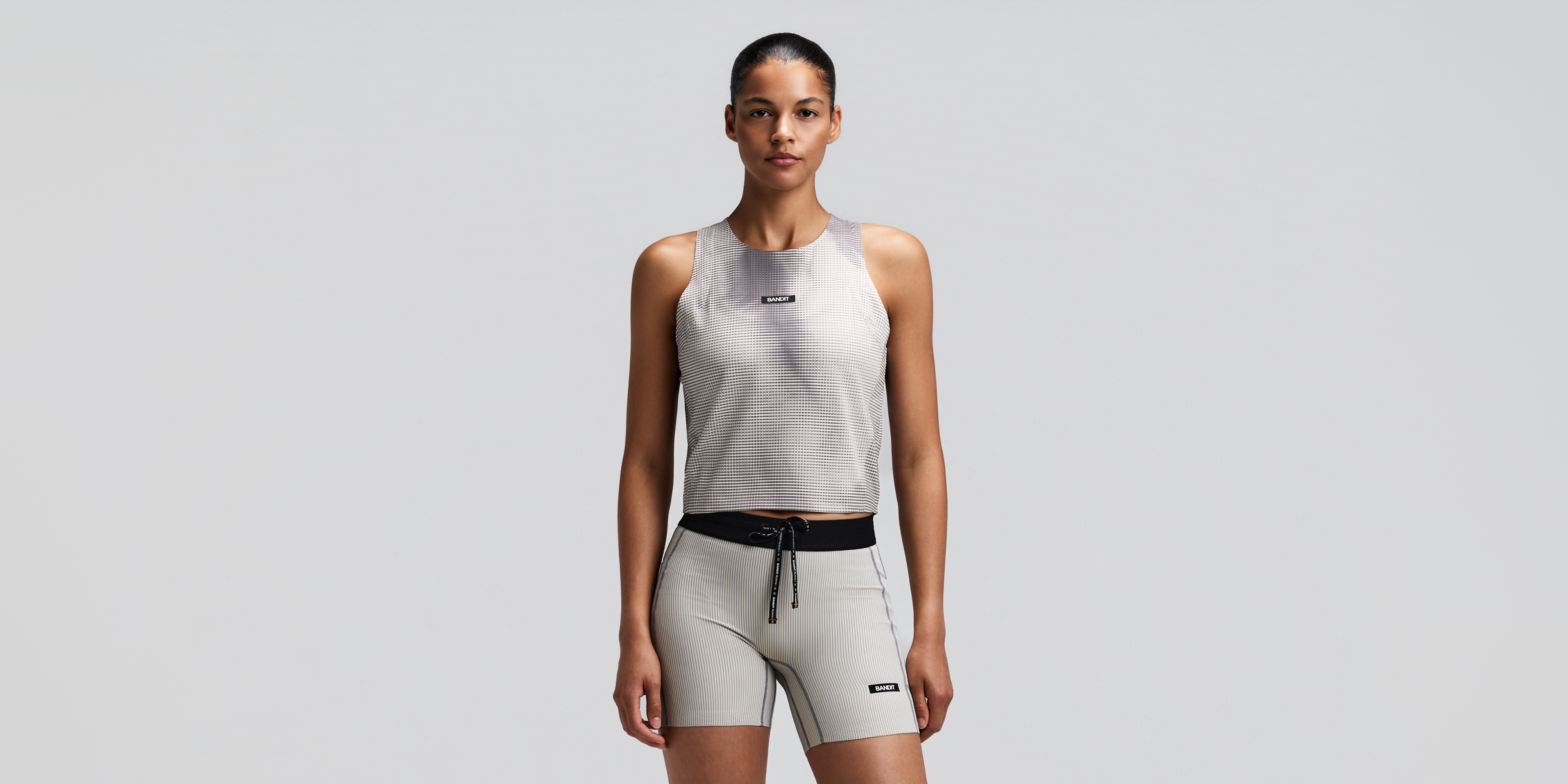 Women's GeoMesh™ Lightweight Race Singlet - Slate / Plaster