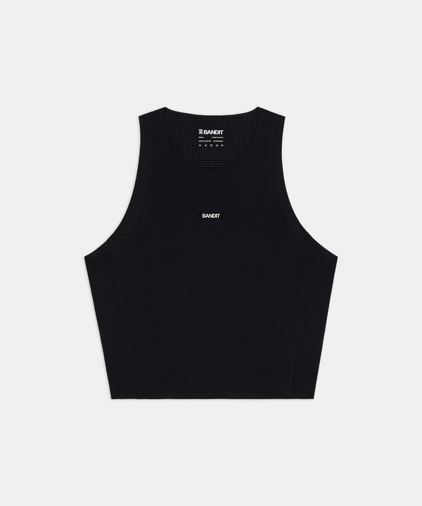 Women's GeoMesh™ Race Singlet - Black