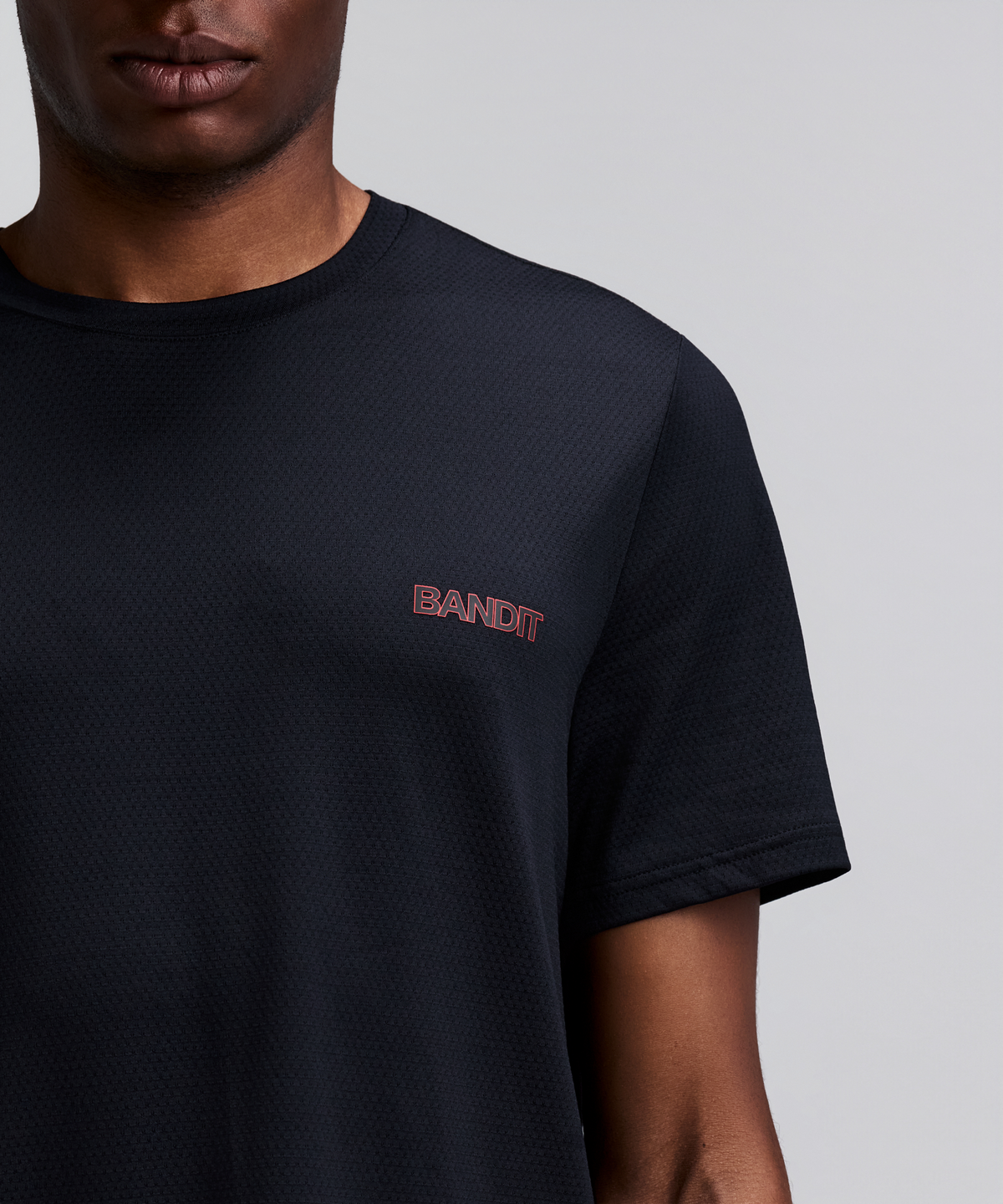 Men's Micromesh™ Short Sleeve Run Tee - Black