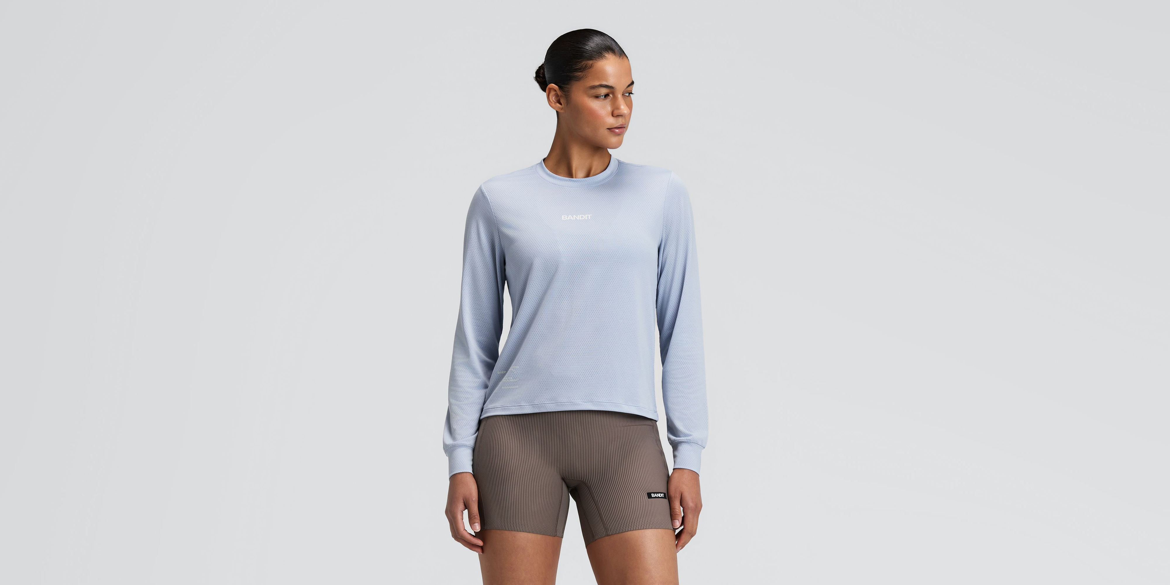 Women's Micromesh™ Long Sleeve Tee - Pavilion Blue