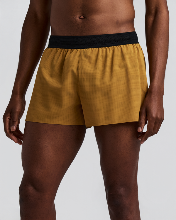 Men's CoolGrid™ 3" Split Short - Copal