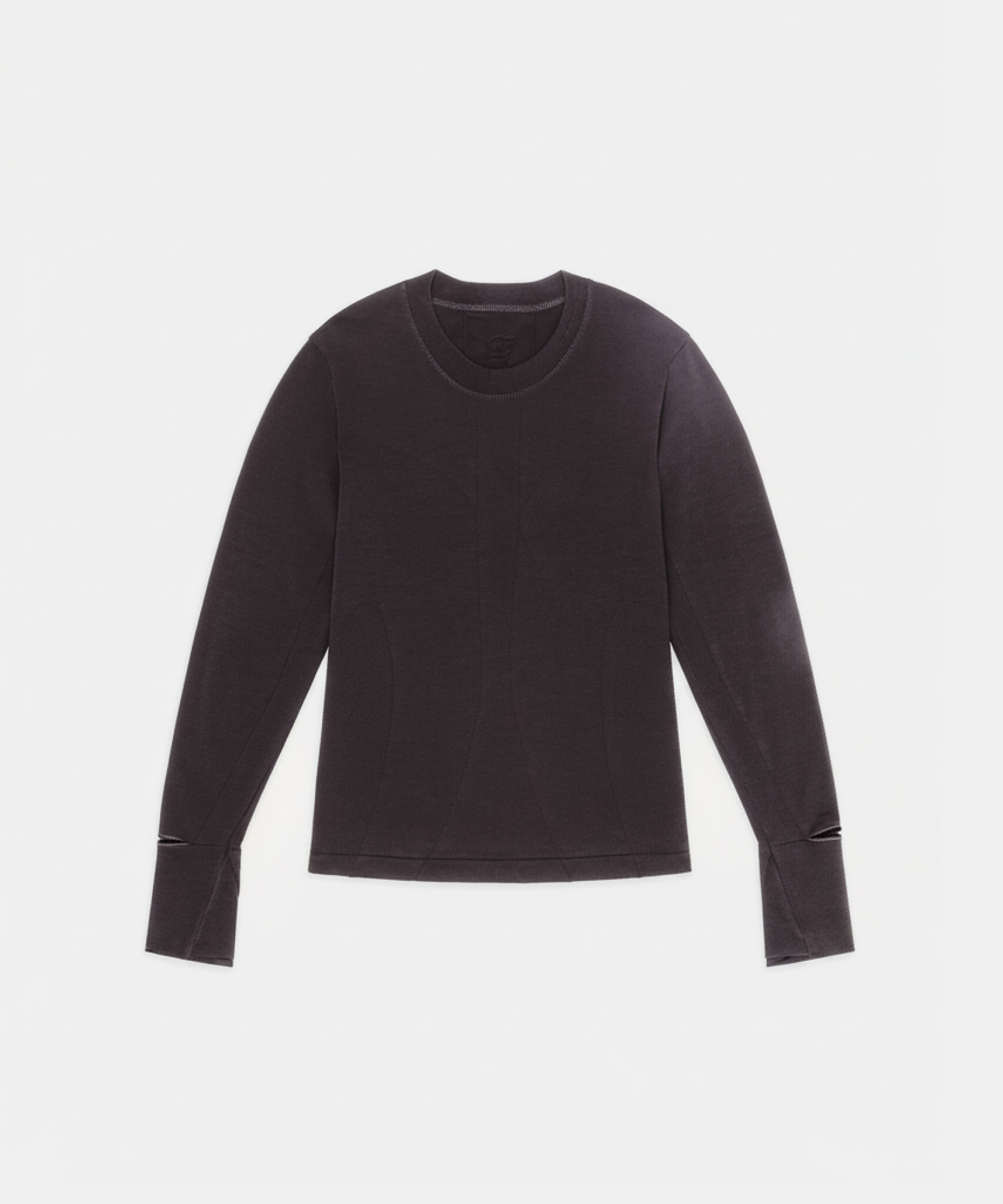 Women's Seamless Wool Blend Long Sleeve - Shadow