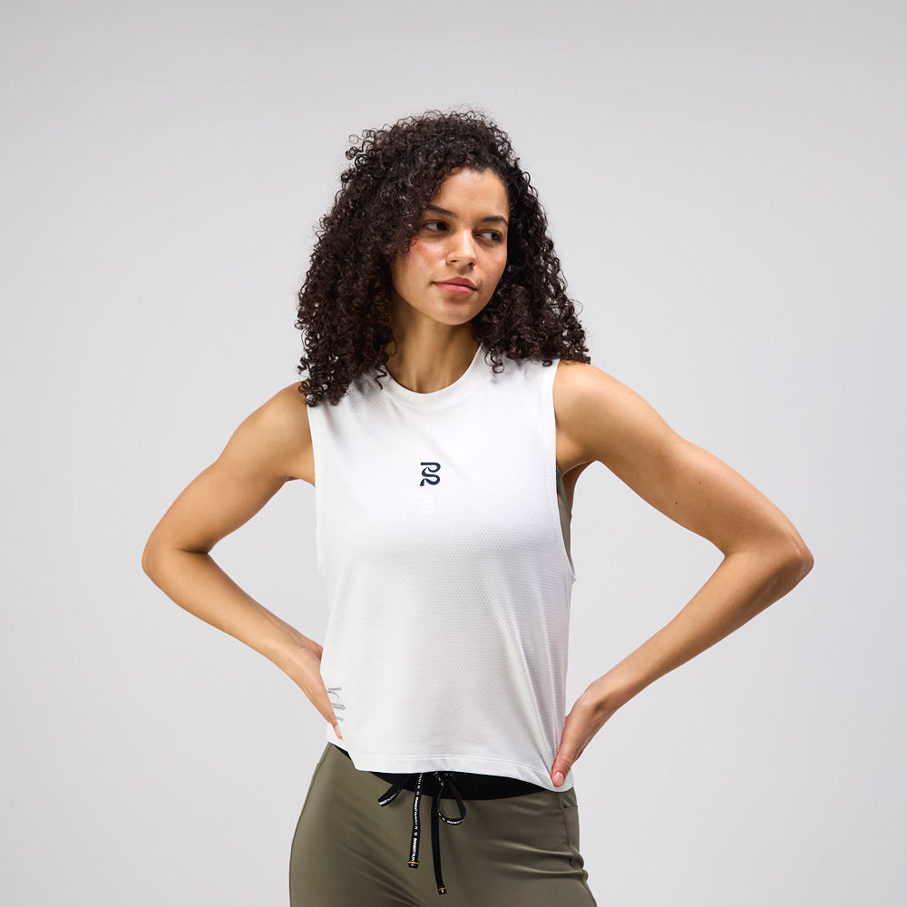 Micromesh™ Women's Run Tank - White
