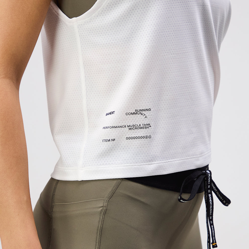 Micromesh™ Women's Run Tank - White