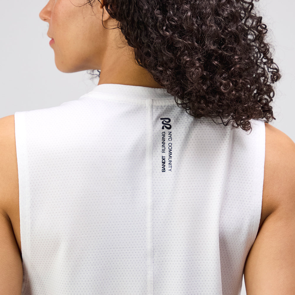 Micromesh™ Women's Run Tank - White
