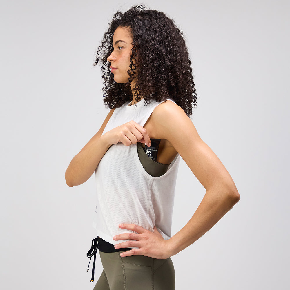 Micromesh™ Women's Run Tank - White