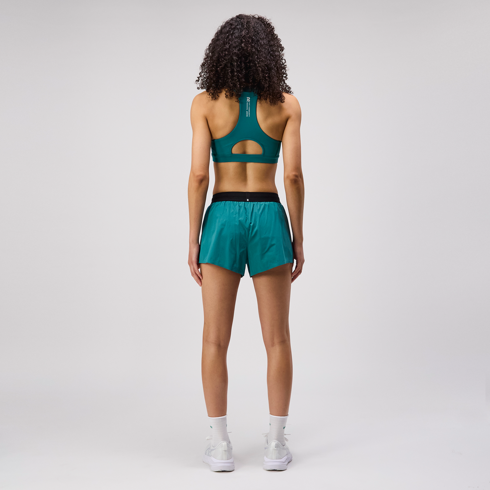 Stamina™ Scoop Neck Run Bra - Gulfstream