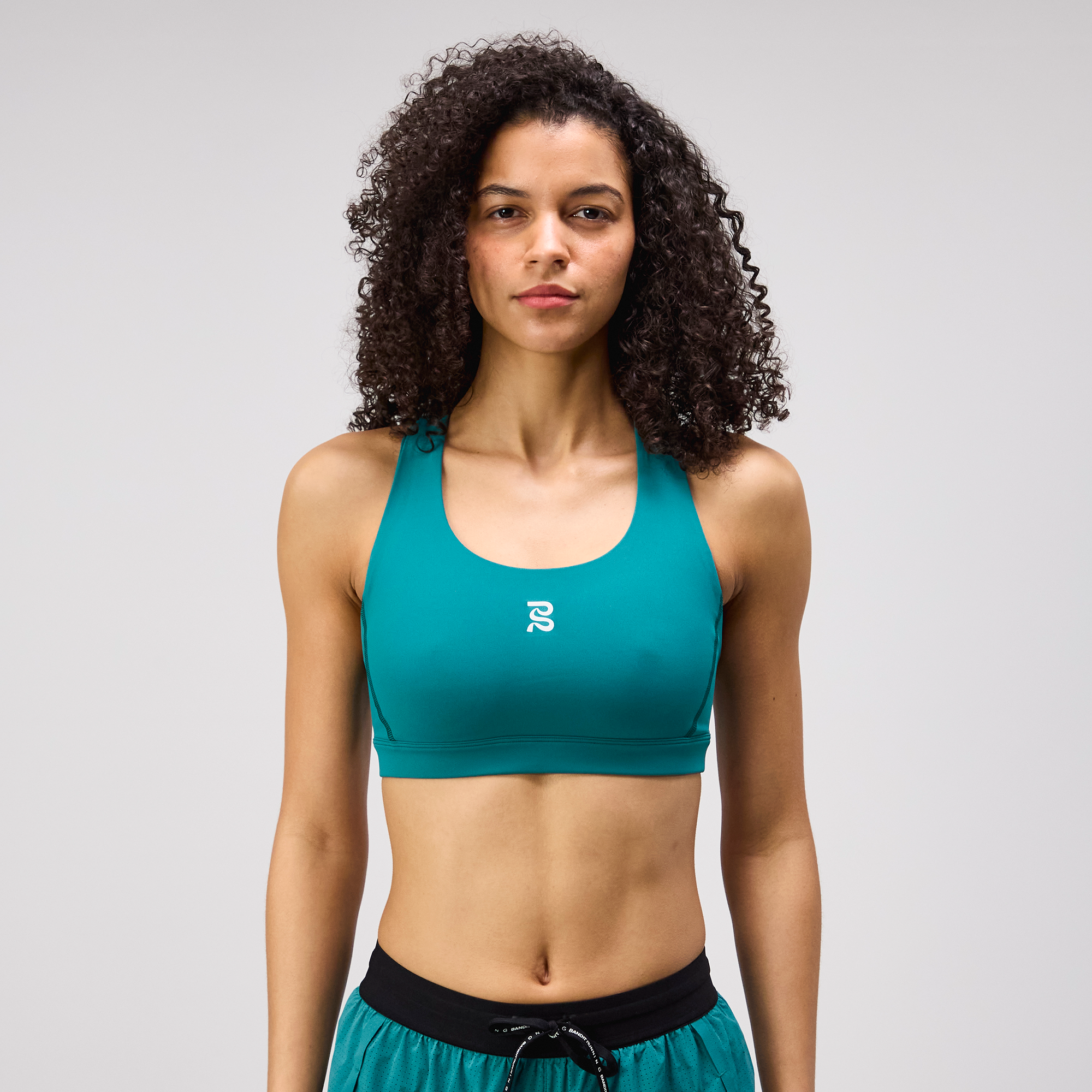 Stamina™ Scoop Neck Run Bra - Gulfstream