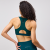 Cadence™ Scoop Neck Run Bra - Pine